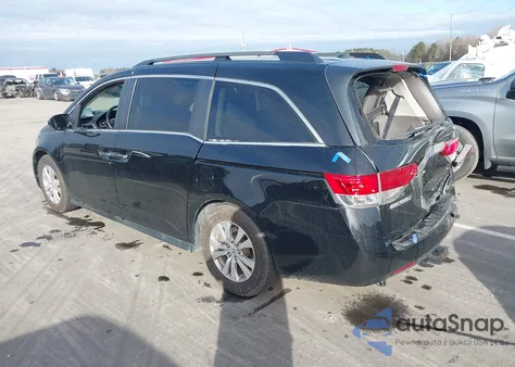 2016 Honda Odyssey Ex-L из США, поврежденный, VIN 5FNRL5H66GB161839